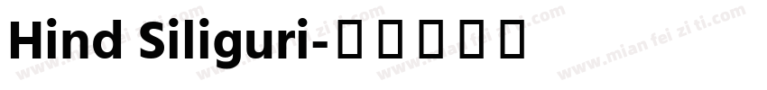 Hind Siliguri字体转换